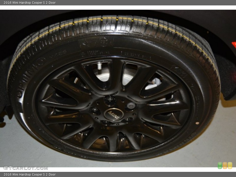 2016 Mini Hardtop Cooper S 2 Door Wheel and Tire Photo #106935750