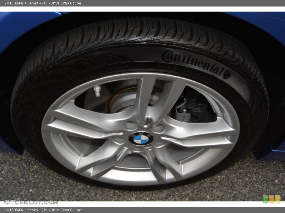 2015 BMW 4 Series 428i xDrive Gran Coupe Wheel and Tire Photo #106941321