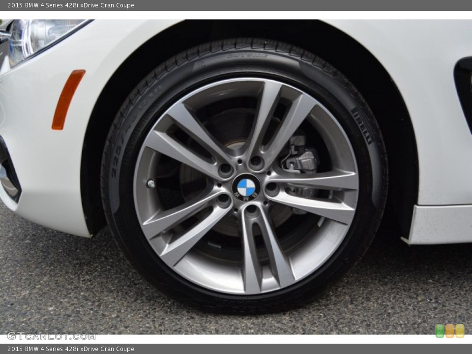 2015 BMW 4 Series 428i xDrive Gran Coupe Wheel and Tire Photo #106943202