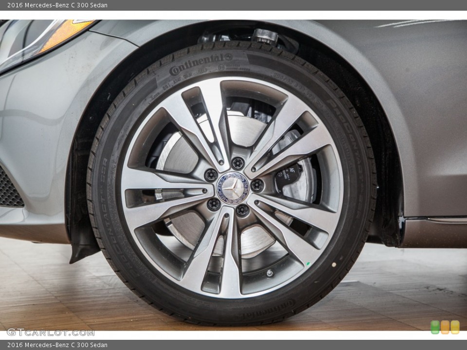 2016 Mercedes-Benz C 300 Sedan Wheel and Tire Photo #106949111