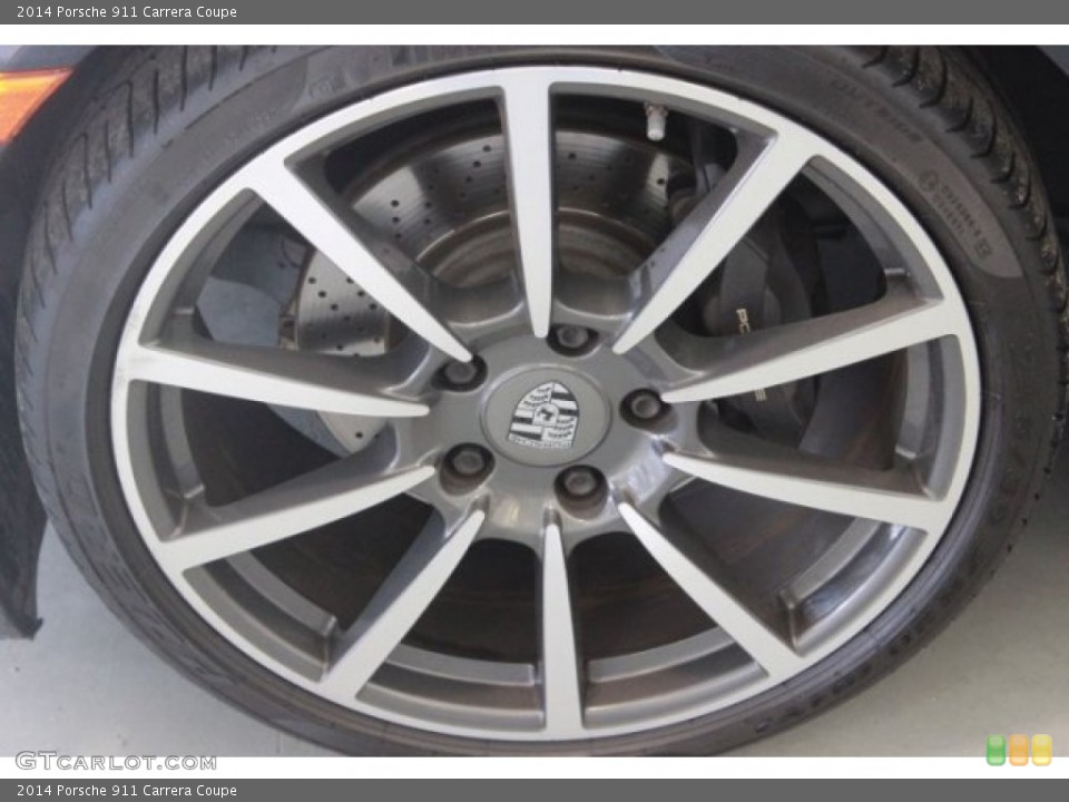 2014 Porsche 911 Carrera Coupe Wheel and Tire Photo #106960071