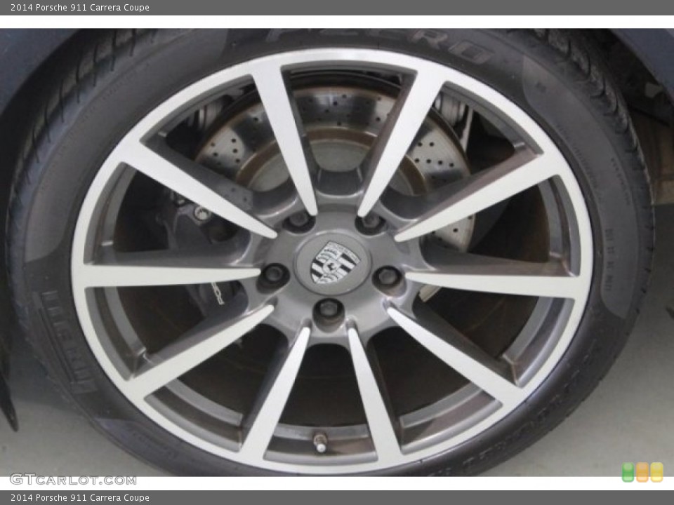 2014 Porsche 911 Carrera Coupe Wheel and Tire Photo #106960089