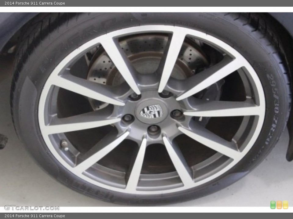 2014 Porsche 911 Carrera Coupe Wheel and Tire Photo #106960308