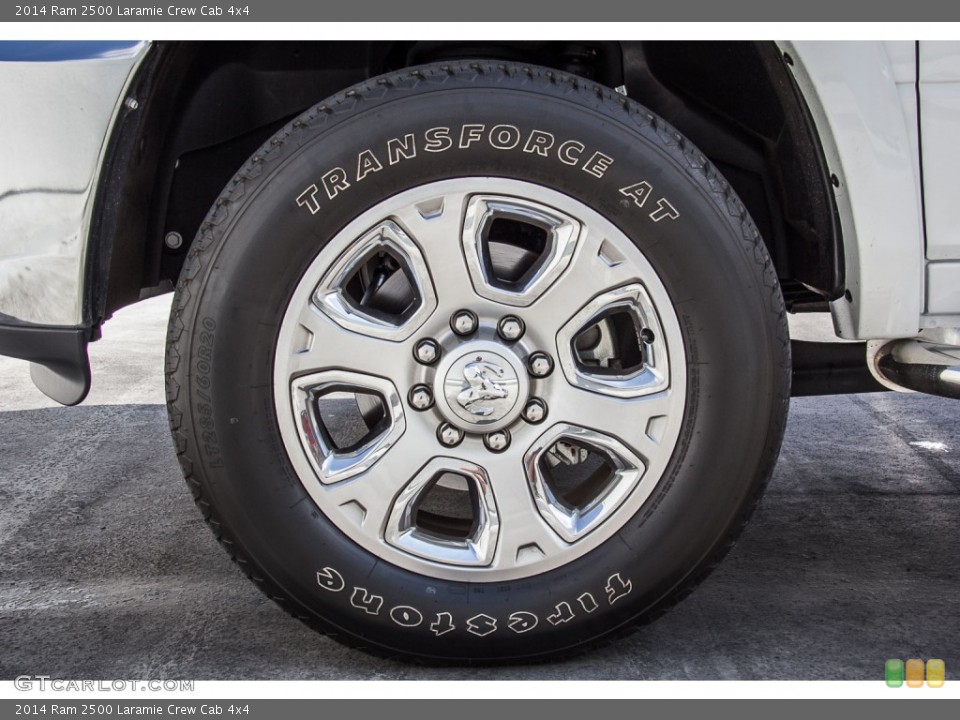 2014 Ram 2500 Laramie Crew Cab 4x4 Wheel and Tire Photo #106961325