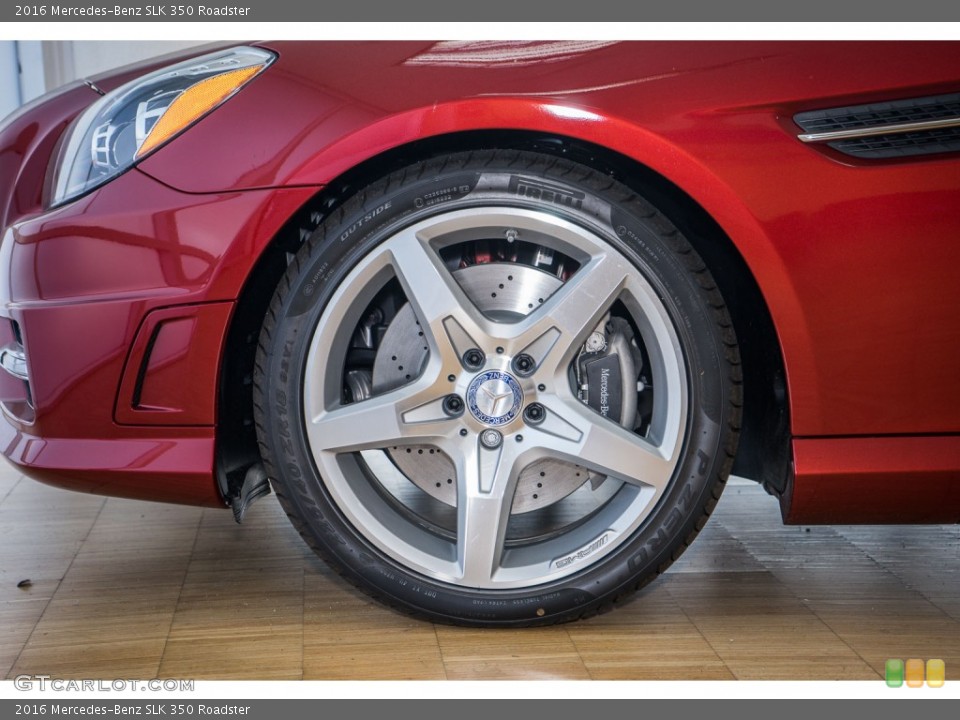 2016 Mercedes-Benz SLK 350 Roadster Wheel and Tire Photo #106962960