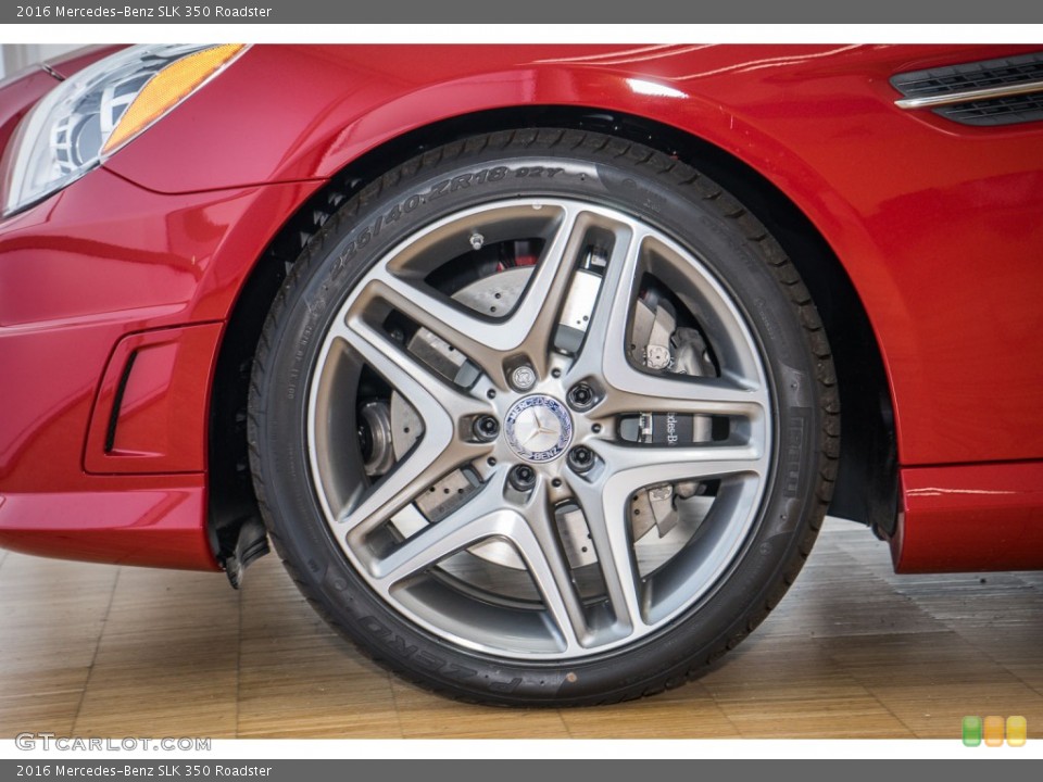 2016 Mercedes-Benz SLK 350 Roadster Wheel and Tire Photo #106963413