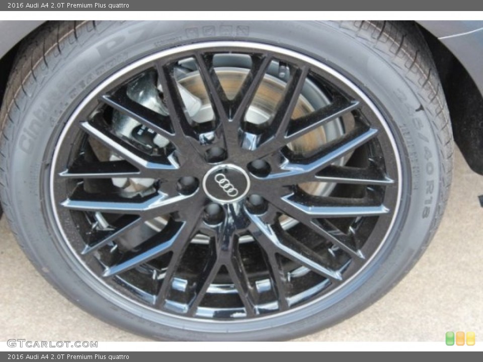 2016 Audi A4 2.0T Premium Plus quattro Wheel and Tire Photo #106965795