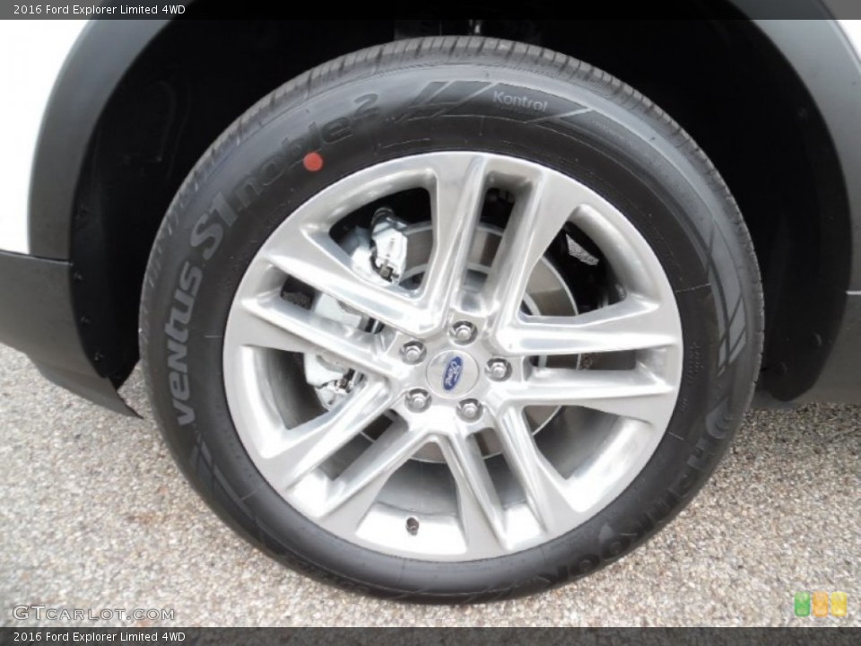 2016 Ford Explorer Limited 4WD Wheel and Tire Photo #106991527