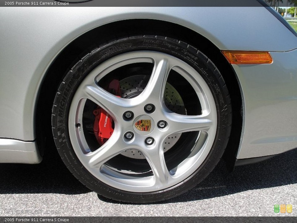 2005 Porsche 911 Carrera S Coupe Wheel and Tire Photo #106995169