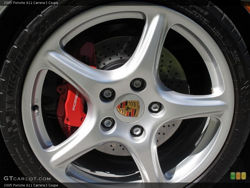 2005 Porsche 911 Carrera S Coupe Wheel and Tire Photo #106995189