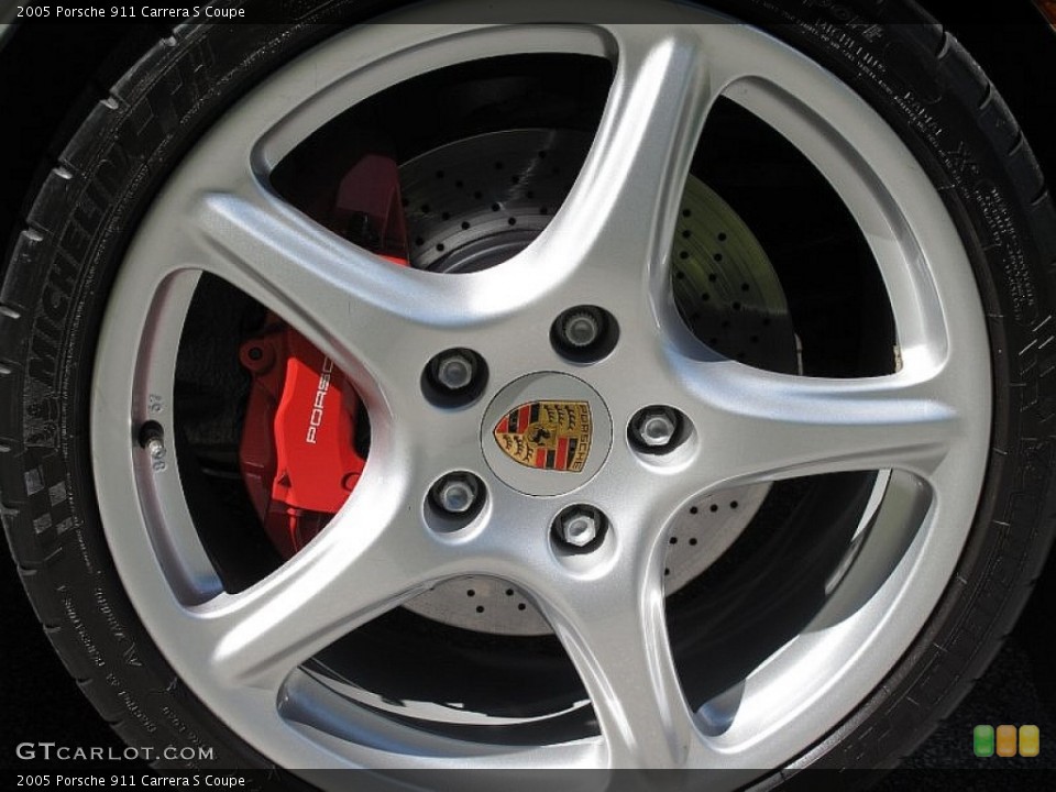 2005 Porsche 911 Carrera S Coupe Wheel and Tire Photo #106995214