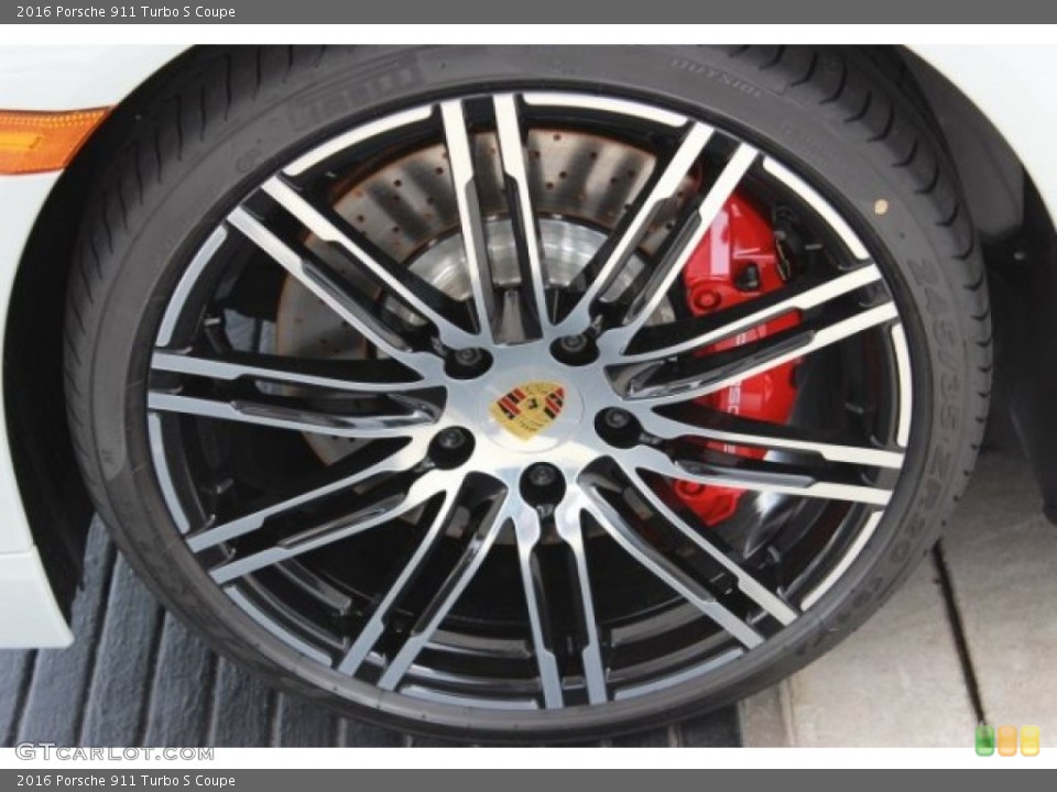 2016 Porsche 911 Turbo S Coupe Wheel and Tire Photo #107002333