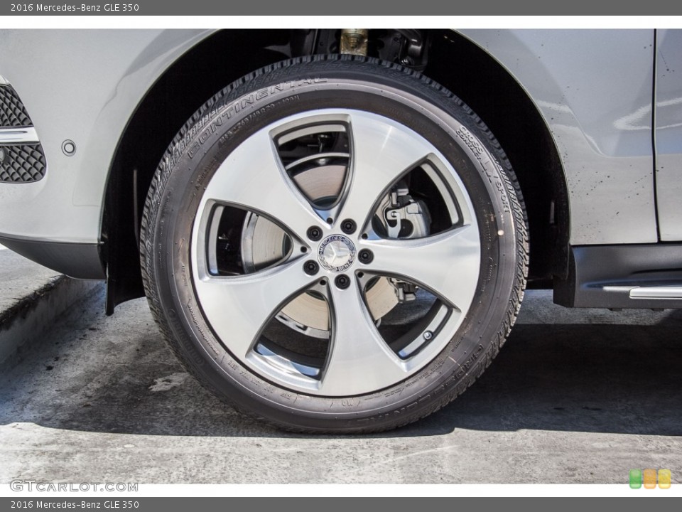 2016 Mercedes-Benz GLE 350 Wheel and Tire Photo #107019219