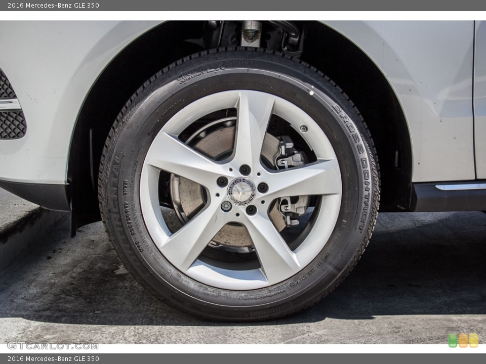 2016 Mercedes-Benz GLE 350 Wheel and Tire Photo #107019963