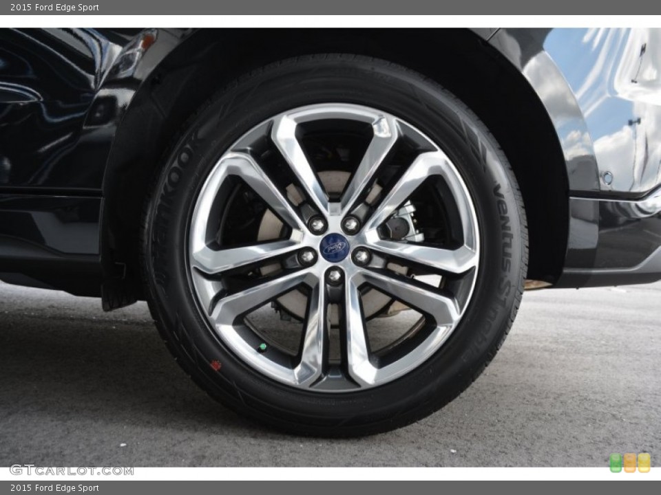 2015 Ford Edge Sport Wheel and Tire Photo #107024931