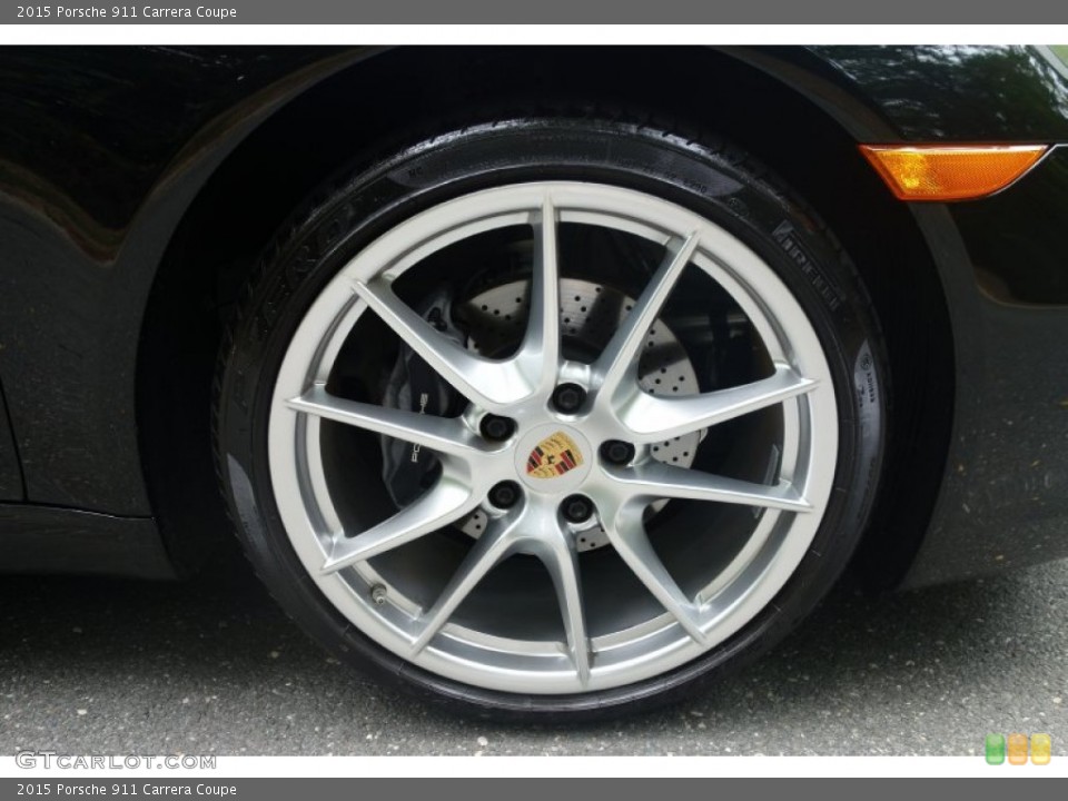 2015 Porsche 911 Carrera Coupe Wheel and Tire Photo #107035626