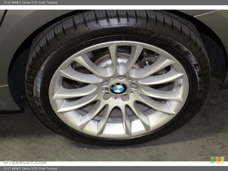 2015 BMW 5 Series 535i Gran Turismo Wheel and Tire Photo #107039334