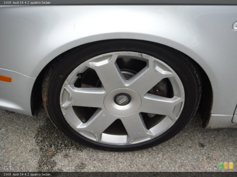 2005 Audi S4 4.2 quattro Sedan Wheel and Tire Photo #107047721