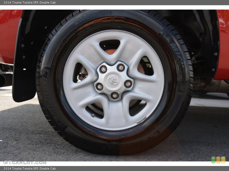 2014 Toyota Tundra SR5 Double Cab Wheel and Tire Photo #107051080