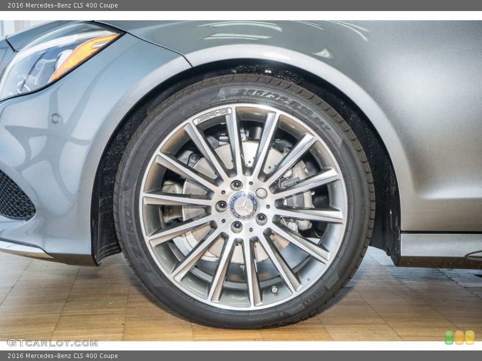 2016 Mercedes-Benz CLS 400 Coupe Wheel and Tire Photo #107060293
