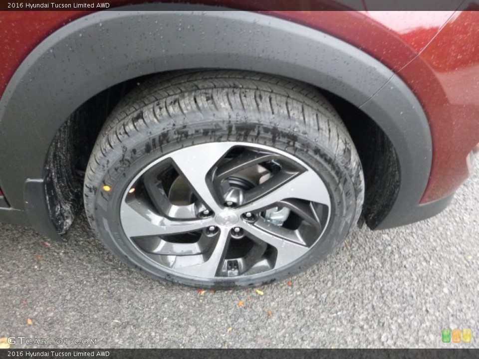 2016 Hyundai Tucson Limited AWD Wheel and Tire Photo #107063930