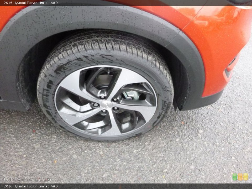 2016 Hyundai Tucson Limited AWD Wheel and Tire Photo #107064886