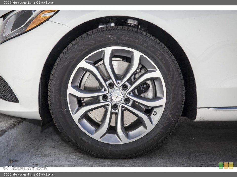 2016 Mercedes-Benz C 300 Sedan Wheel and Tire Photo #107071564