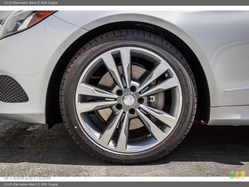 2016 Mercedes-Benz E 400 Coupe Wheel and Tire Photo #107072554