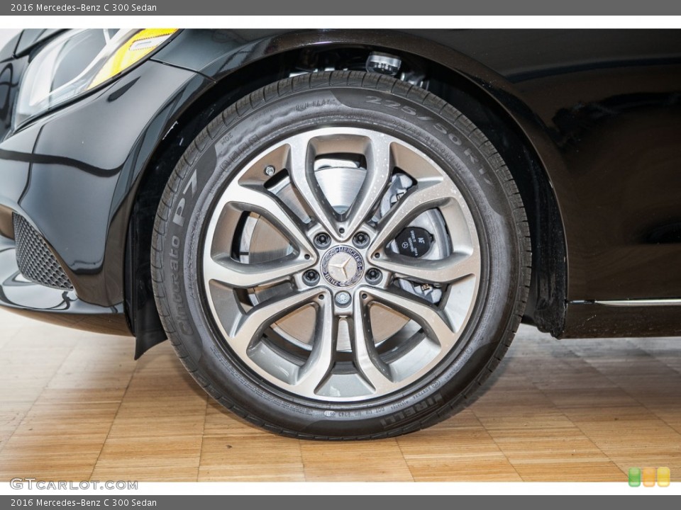 2016 Mercedes-Benz C 300 Sedan Wheel and Tire Photo #107080731