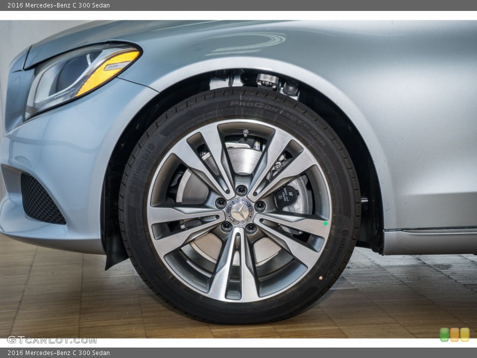 2016 Mercedes-Benz C 300 Sedan Wheel and Tire Photo #107081328