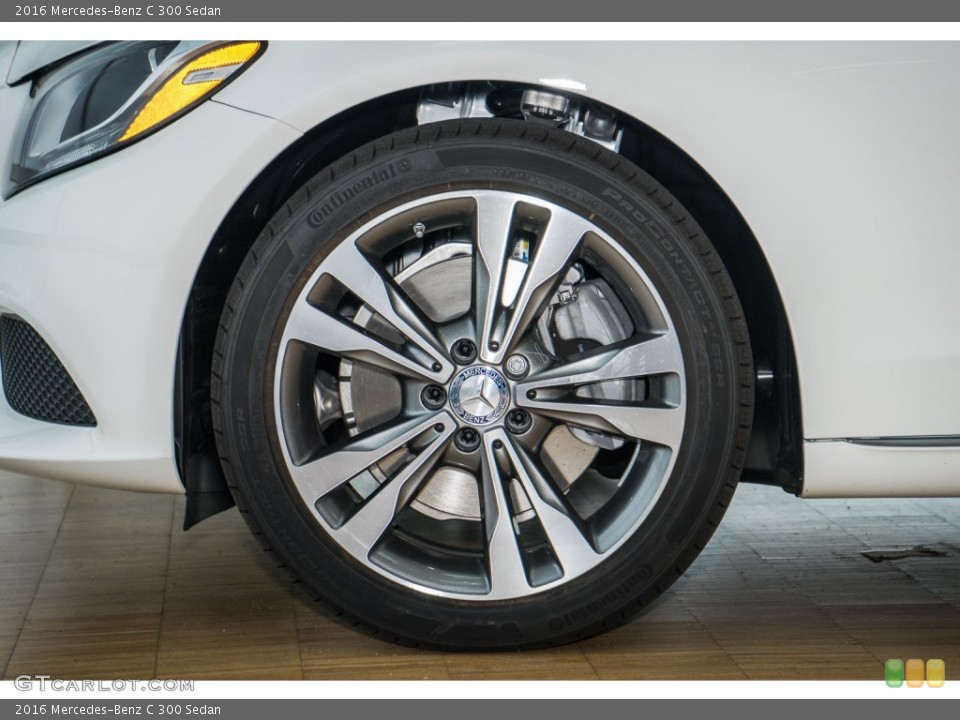 2016 Mercedes-Benz C 300 Sedan Wheel and Tire Photo #107081646