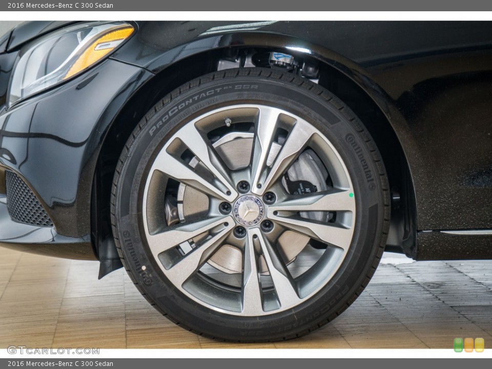 2016 Mercedes-Benz C 300 Sedan Wheel and Tire Photo #107081964
