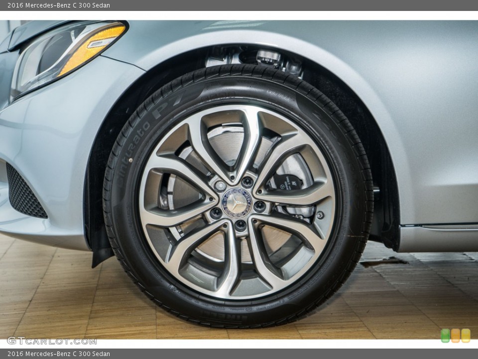 2016 Mercedes-Benz C 300 Sedan Wheel and Tire Photo #107082327