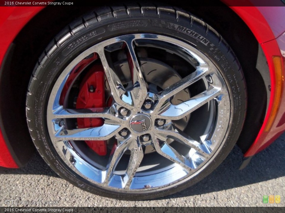 2016 Chevrolet Corvette Stingray Coupe Wheel and Tire Photo #107086879