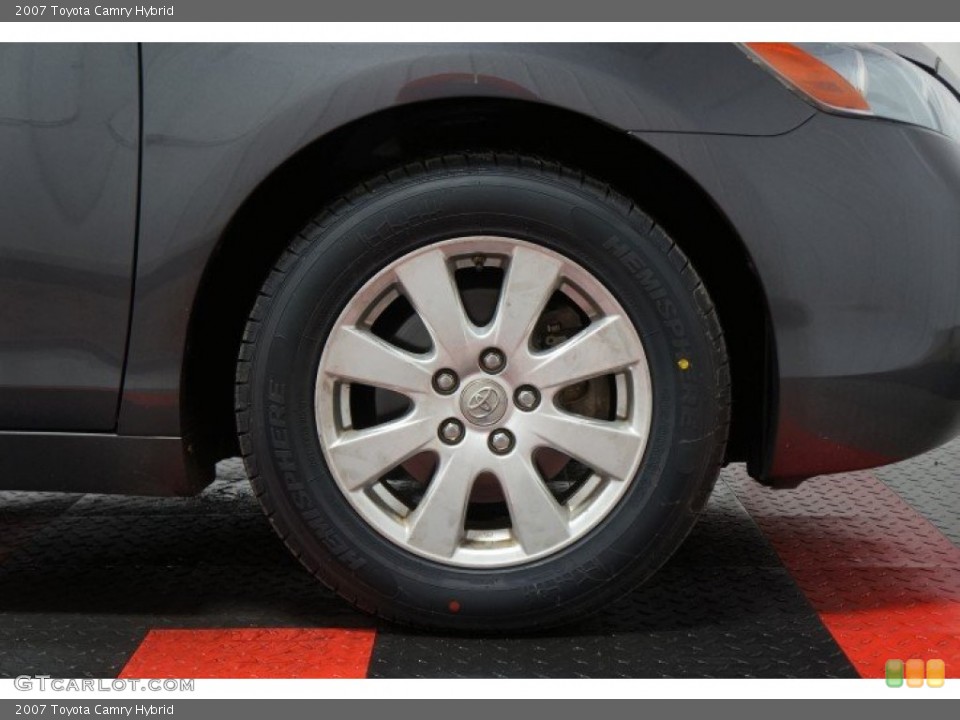 2007 Toyota Camry Hybrid Wheel and Tire Photo #107091628