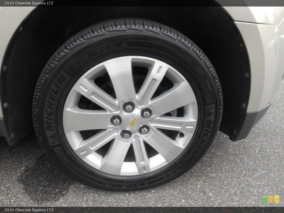 2010 Chevrolet Equinox LTZ Wheel and Tire Photo #107095452
