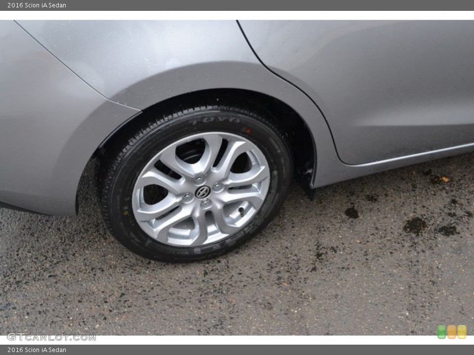 2016 Scion iA Sedan Wheel and Tire Photo #107112323