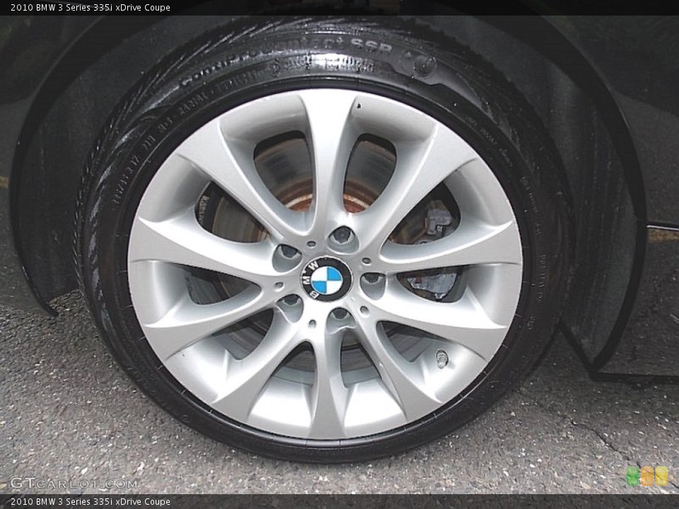 2010 BMW 3 Series 335i xDrive Coupe Wheel and Tire Photo #107112848