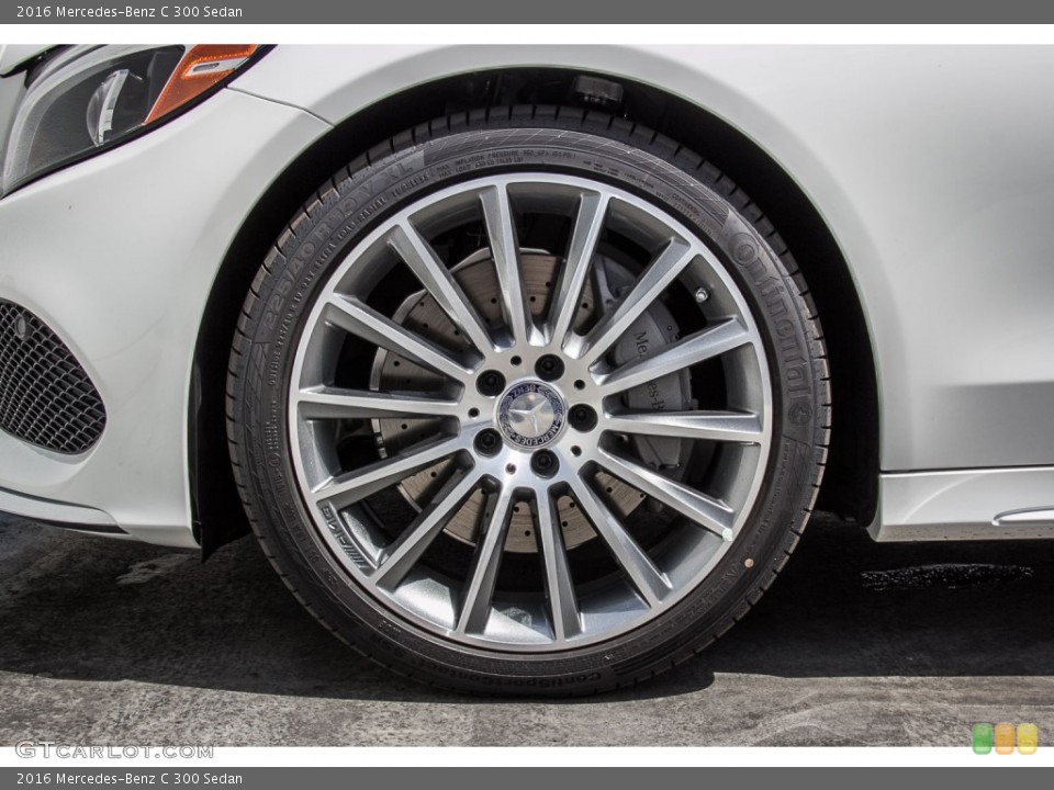 2016 Mercedes-Benz C 300 Sedan Wheel and Tire Photo #107115626