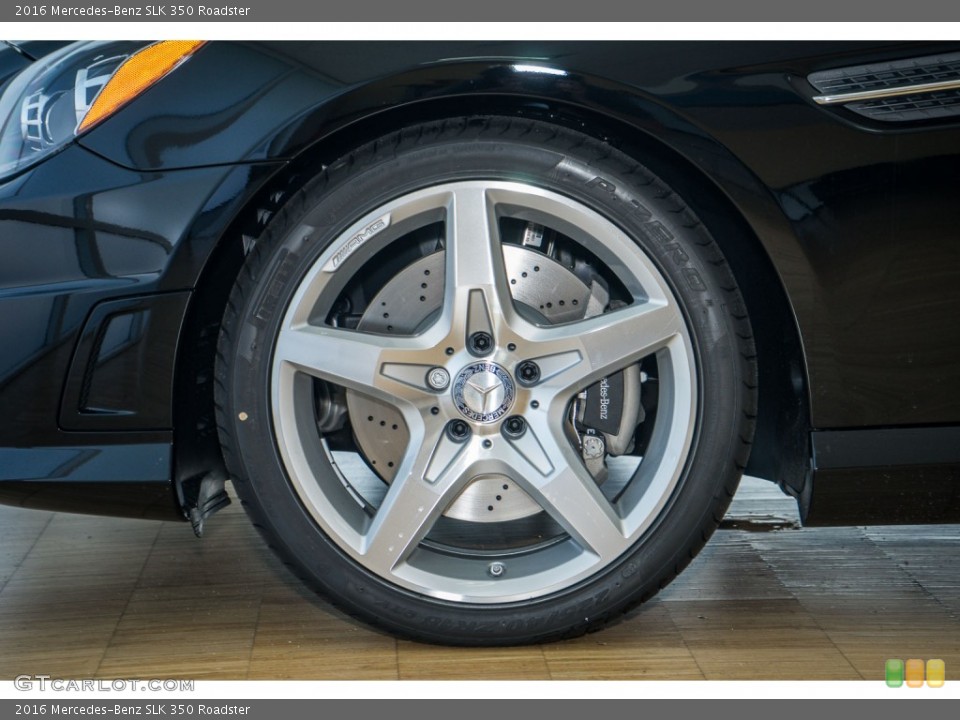 2016 Mercedes-Benz SLK 350 Roadster Wheel and Tire Photo #107115632