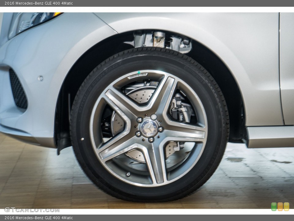 2016 Mercedes-Benz GLE 400 4Matic Wheel and Tire Photo #107116565