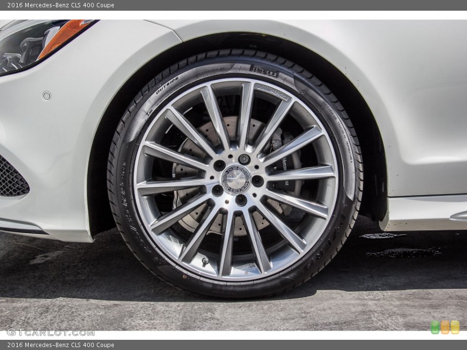 2016 Mercedes-Benz CLS 400 Coupe Wheel and Tire Photo #107117696