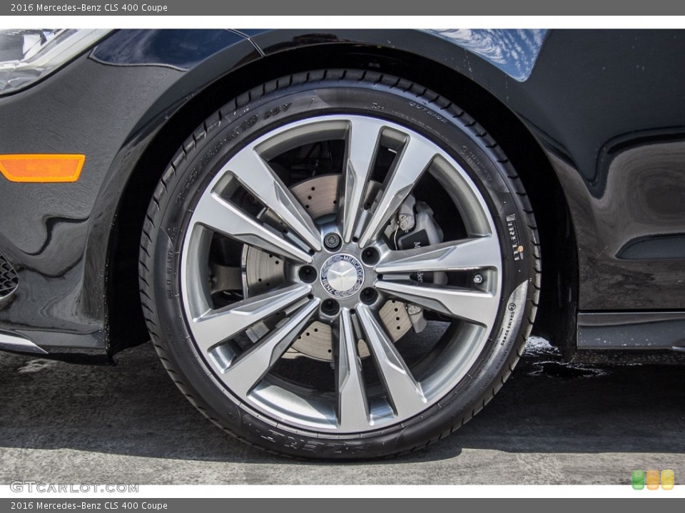 2016 Mercedes-Benz CLS 400 Coupe Wheel and Tire Photo #107118026