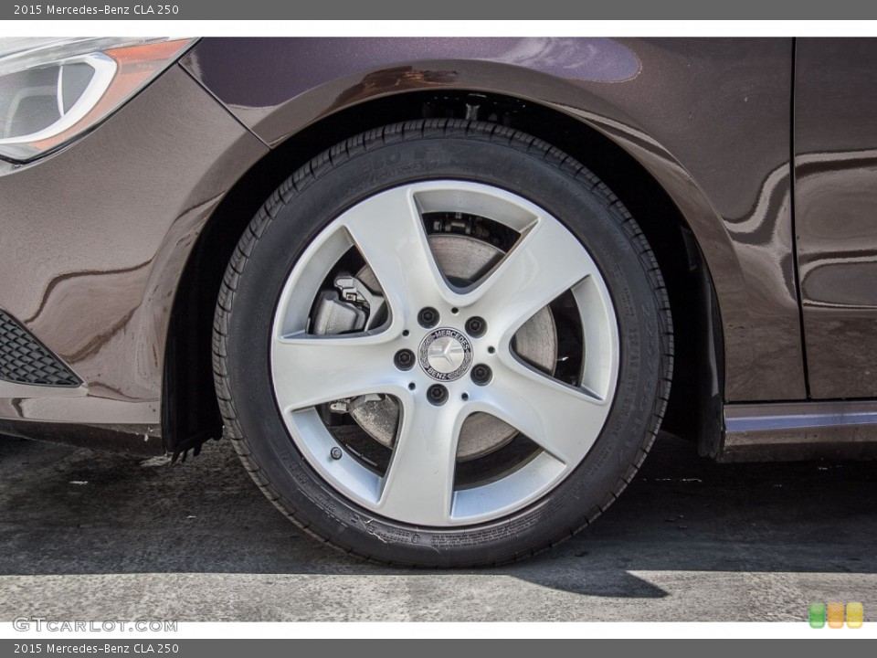 2015 Mercedes-Benz CLA Wheels and Tires