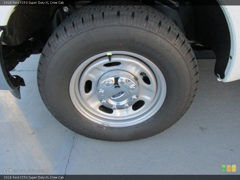 2016 Ford F250 Super Duty XL Crew Cab Wheel and Tire Photo #107132831