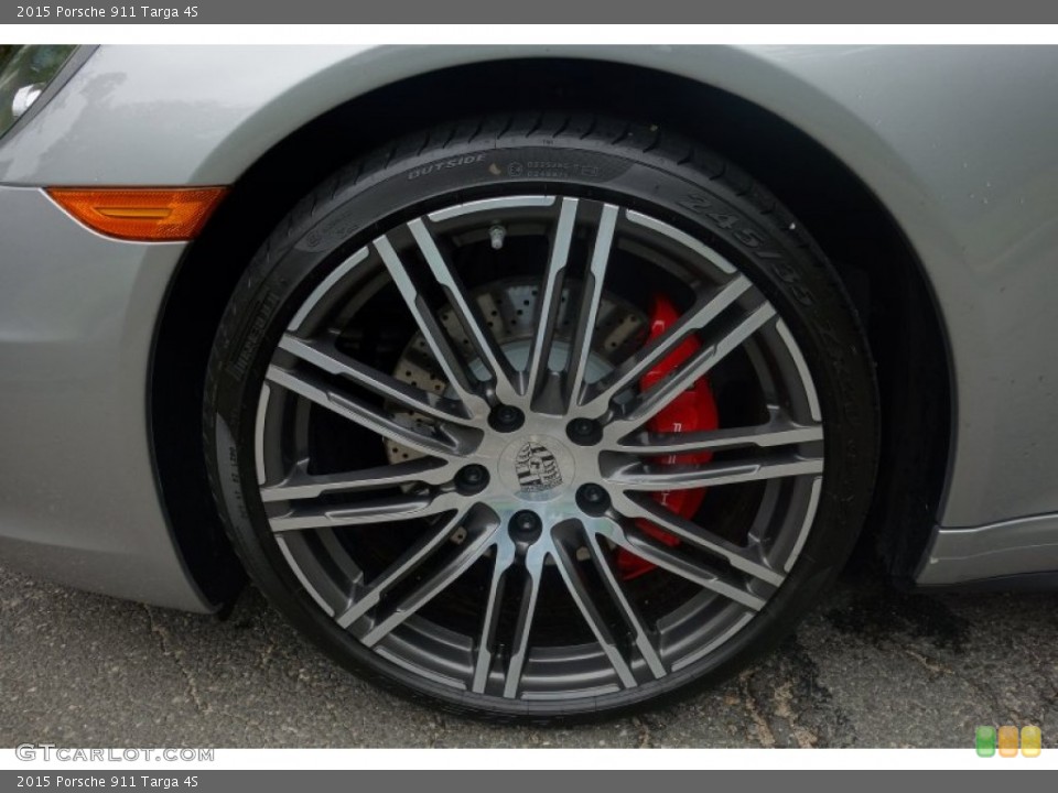 2015 Porsche 911 Targa 4S Wheel and Tire Photo #107136637