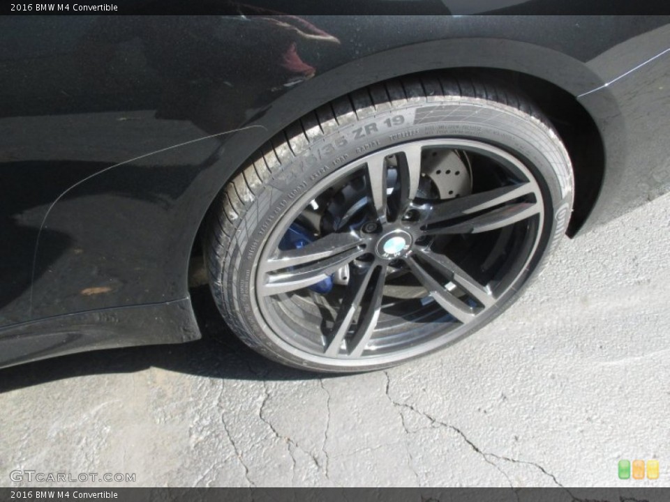 2016 BMW M4 Convertible Wheel and Tire Photo #107159093