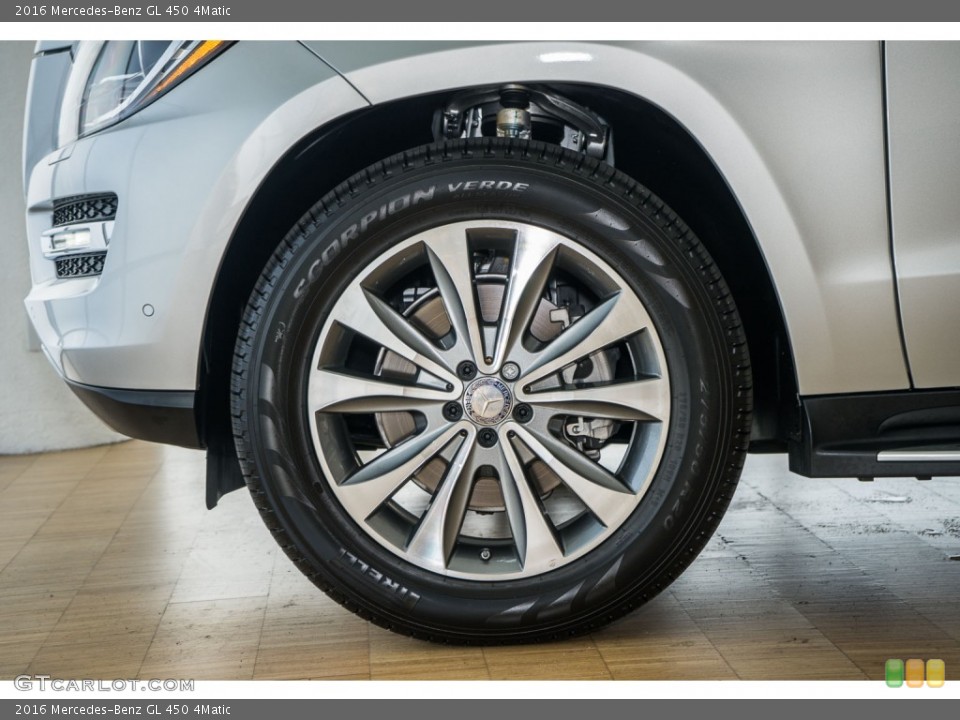 2016 Mercedes-Benz GL 450 4Matic Wheel and Tire Photo #107166383