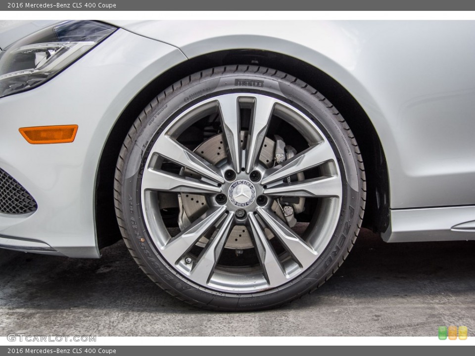 2016 Mercedes-Benz CLS 400 Coupe Wheel and Tire Photo #107170583