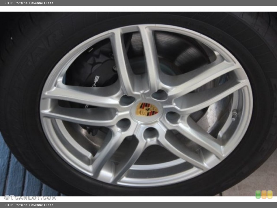 2016 Porsche Cayenne Diesel Wheel and Tire Photo #107178293